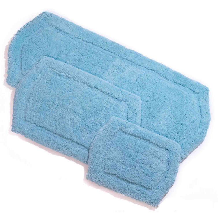 Symple Stuff Joni Rectangle NonSlip piece Bath Rug Set & Reviews Wayfair